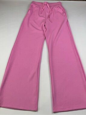 SALT PROJECT cloud form wide leg pant pink athletic casual comfy